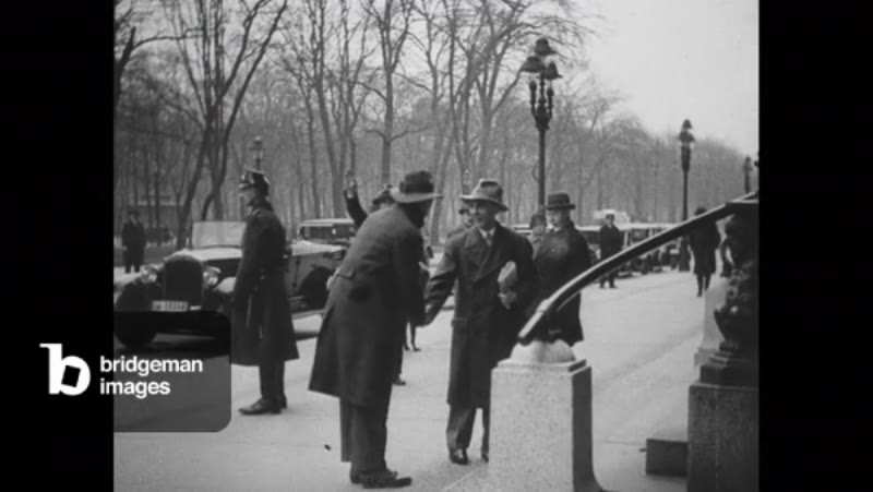 Image of Goebbels Enters Reichstag (from Berlin 1920-1929)