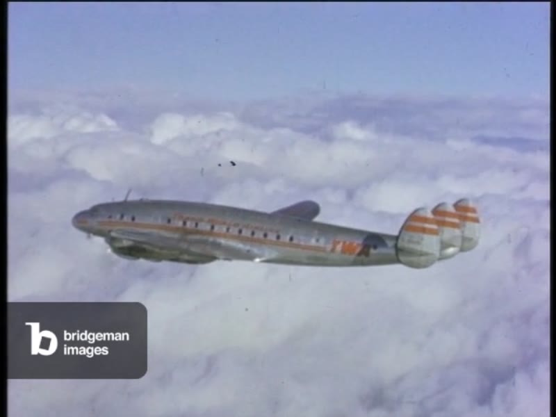 Image of Trans World Airlines, TWA, The Lockheed Constellation, 1950's ...